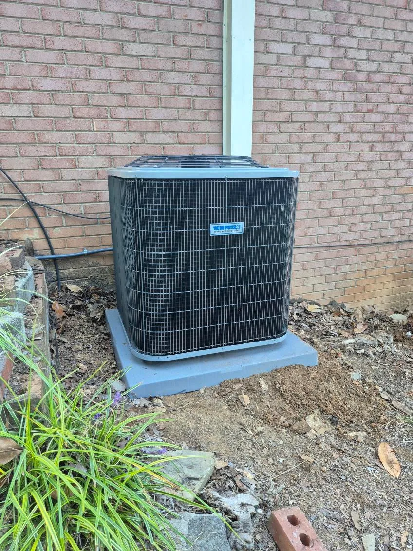 Tempstar outdoor AC unit installed by Dependable HVAC in Albemarle NC